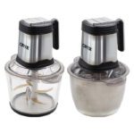 خردکن دو کاسه-پیرکس- استیل 3917